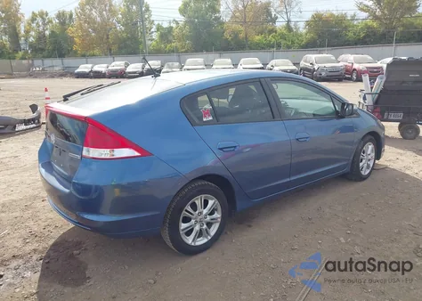 2010 Honda Insight Ex from USA, damaged, VIN JHMZE2H76AS012096